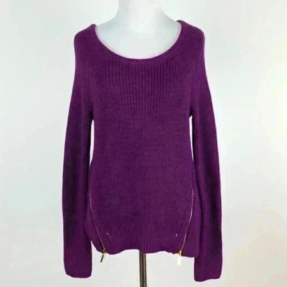 INC International concepts sweater size M purple